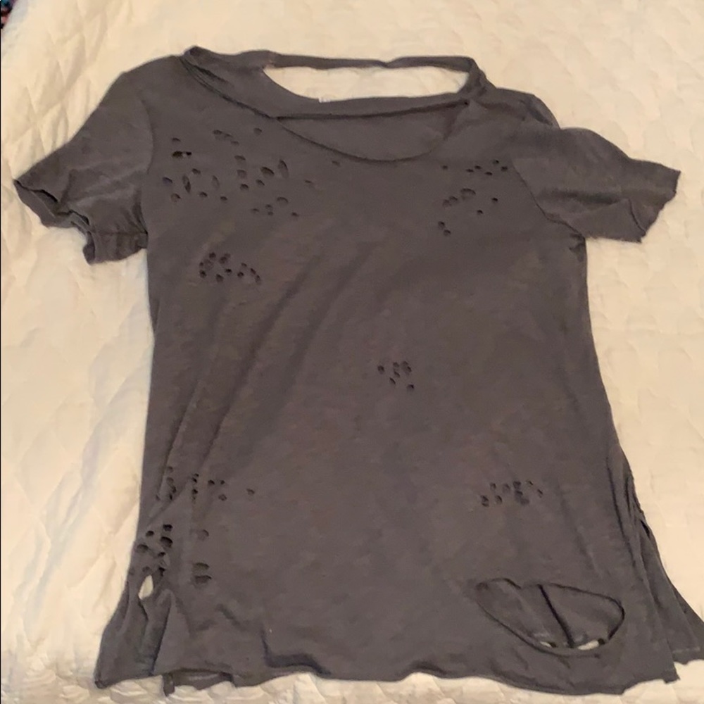 distressed top